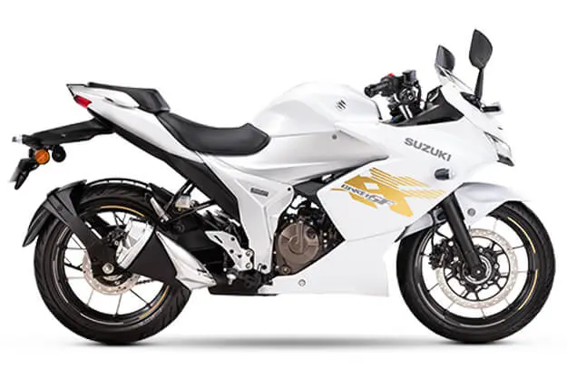 Suzuki Gixxer SF 250 Pearl Glacier White