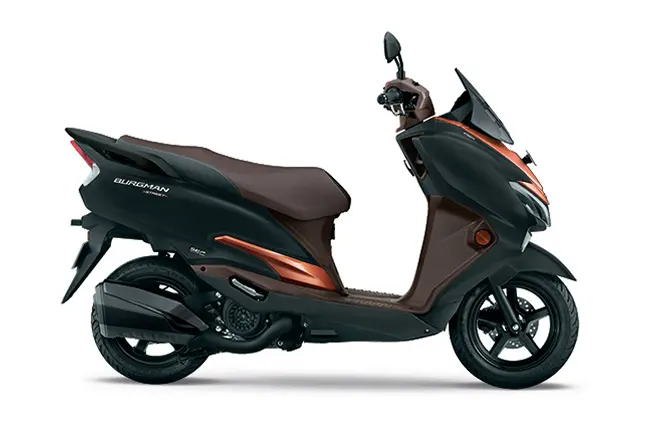 burgman street mat black