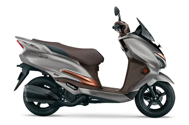burgman street mat platinum silver